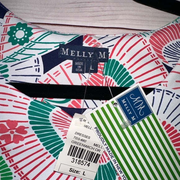 Melly M Sleeveless Dress – Size Large – Made in USA – NWT Golf Tennis Pickleball - Picture 3 of 7